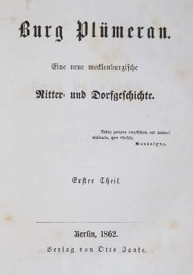 Bild Nr.1: 145-1108 (Stuhlmann,C.W.).: (Literatur und illustrierte Bücher bis 19.Jahrhundert)