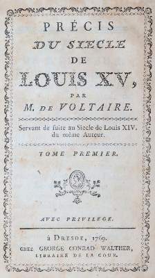 Bild Nr.1: 145-1122 Voltaire,(F.M.A.de).: (Literature and illustrated books 19th century)