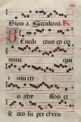 Bild Nr.5: 145-114 Antiphonar.: (Handschriften)