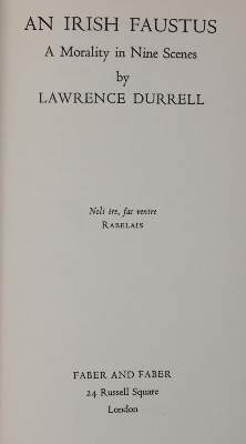 Bild Nr.1: 145-1142 Behan,B.: (Literatur und illustrierte Bücher 20.Jahrhundert - Alte Literatur in modernen Ausgaben)