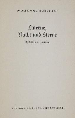 Bild Nr.1: 145-1151 Borchert,W.: (Modern literature and illustrated books 20th century)