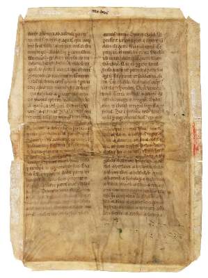 Bild Nr.1: 145-116 Handschrift auf Pergament.: (Handschriften, Bibel)