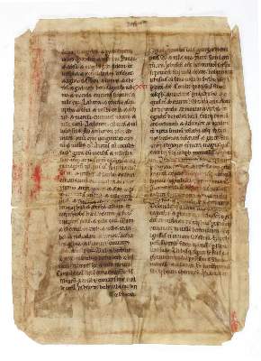 Bild Nr.4: 145-116 Handschrift auf Pergament.: (Handschriften, Bibel)
