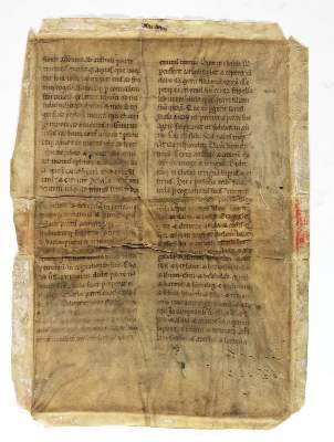 Bild Nr.6: 145-116 Handschrift auf Pergament.: (Handschriften, Bibel)