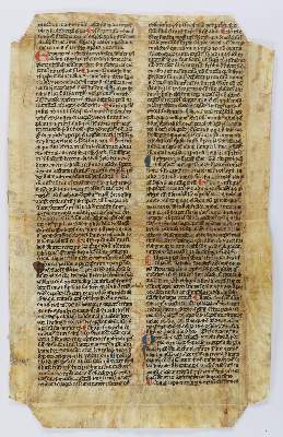 Bild Nr.1: 145-117 Einbandmakulatur.: (Handschriften)