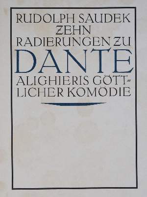 Bild Nr.3: 145-1174 Saudek,R.: (Dante)
