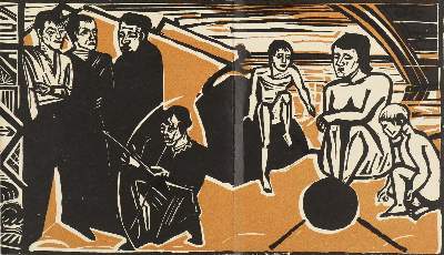 Bild Nr.2: 145-1187 Erich Heckel.: (Modern literature and illustrated books 20th century)