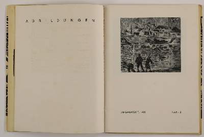 Bild Nr.4: 145-1187 Erich Heckel.: (Modern literature and illustrated books 20th century)