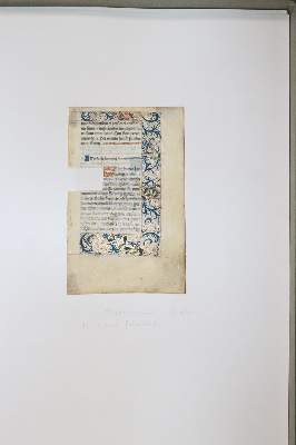 Bild Nr.1036: 145-122 Handschrift zum Buch, Von der: (Handschriften)