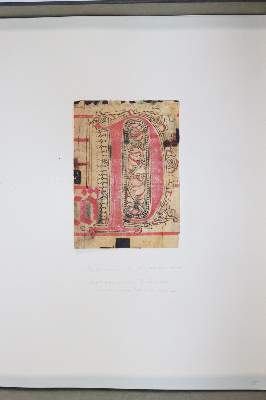 Bild Nr.1062: 145-122 Handschrift zum Buch, Von der: (Handschriften)