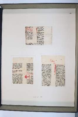 Bild Nr.1087: 145-122 Handschrift zum Buch, Von der: (Handschriften)