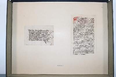 Bild Nr.1088: 145-122 Handschrift zum Buch, Von der: (Handschriften)
