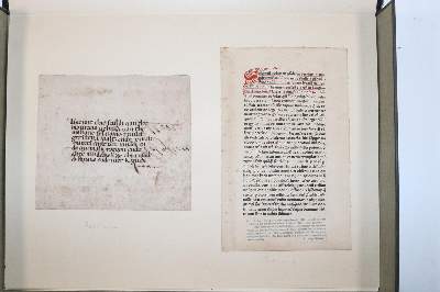 Bild Nr.1089: 145-122 Handschrift zum Buch, Von der: (Handschriften)
