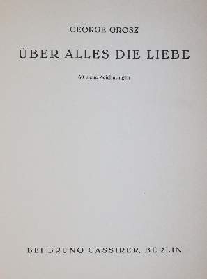 Bild Nr.3: 145-1220 Grosz,G.: (Modern literature and illustrated books 20th century)