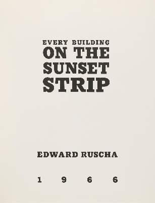 Bild Nr.4: 145-1312 Ruscha,E.: (Photographie)