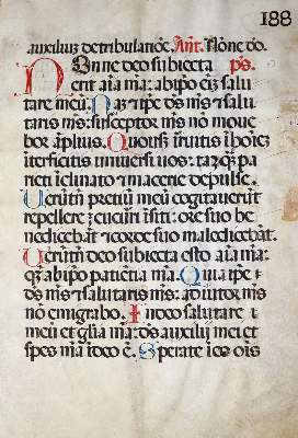 Bild Nr.3: 145-137 Psalter.: (Handschriften)