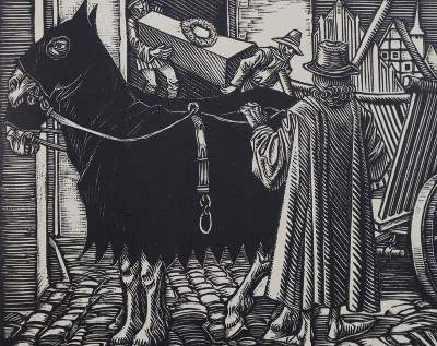 Bild Nr.1: 145-1371 Tod von Basel, Der.: (Modern literature and illustrated books 20th century)