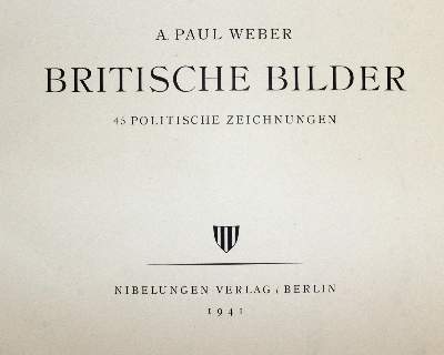 Bild Nr.1: 145-1386 Weber,A.P.: (Modern literature and illustrated books 20th century)