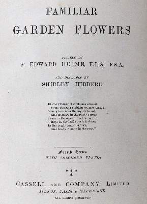 Bild Nr.1: 145-1405 Hulme,F.E. u. S.Hibberd.: (Botanik)