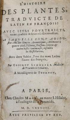 Bild Nr.5: 145-1406 Linocier,G.: (Botanik, Kräuterbücher)