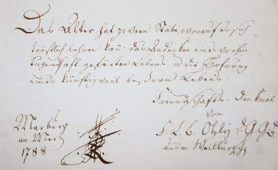 Bild Nr.281: 145-141 Stammbücher.: (Handschriften)