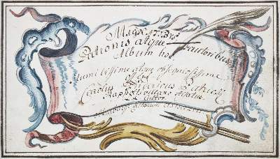 Bild Nr.3: 145-141 Stammbücher.: (Handschriften)