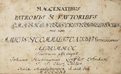 Bild Nr.5: 145-141 Stammbücher.: (Handschriften)