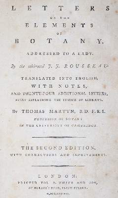 Bild Nr.1: 145-1414 Rousseau,J.J.: (Botanik)