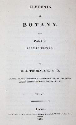 Bild Nr.1: 145-1417 Thornton,R.J.: (Botanik)