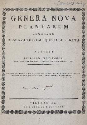 Bild Nr.3: 145-1418 Trattinnick,L.: (Botanik)