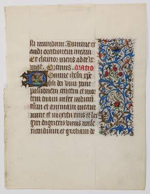 Bild Nr.1: 145-142 Stundenbuchblatt.: (Handschriften)