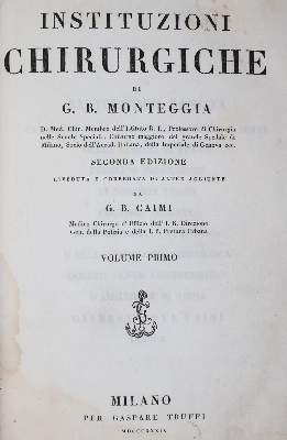 Bild Nr.3: 145-1468 Monteggia,G.B.: (Medizin)