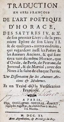 Bild Nr.1: 145-148 Horatius Flaccus,Q.: (Alte Drucke, Handschriften und Theologie)