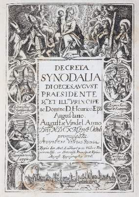 Bild Nr.1: 145-15 Decreta Synodalia: (Augsburg)