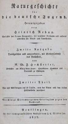 Bild Nr.8: 145-1506 Rebau,H. (d.i. C.A.Gebauer).: (Zoologie)