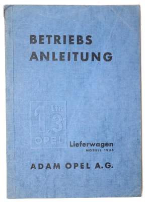 Bild Nr.2: 145-1540 Opel AG.: (Verschiedene Gebiete - Varia, Auto)