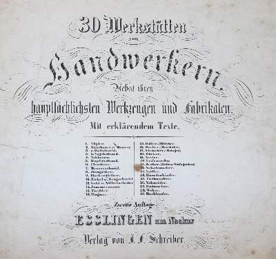 Bild Nr.3: 145-1548 30 Werkstätten: (Verschiedene Gebiete - Varia, Berufe)