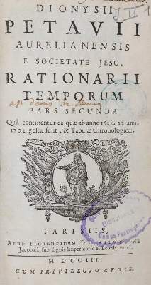 Bild Nr.1: 145-158 Petau,D.: (Jesuiten)