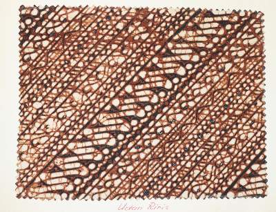 Bild Nr.3: 145-1609 Batik-Stoffmusterbuch.: (Verschiedene Gebiete - Varia, Textil)