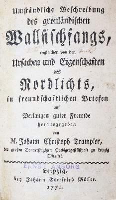 Bild Nr.1: 145-1657 Trampler,J.C.: (Arktis-Antarktis-Nordländer)