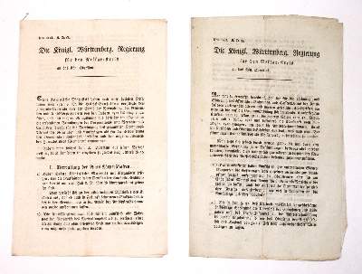 Bild Nr.3: 145-1688 Sammlung: (Deutschland, Baden-Württemberg, Einblattdrucke u. Flugschriften)