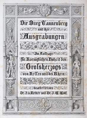 Bild Nr.1: 145-1720 Hefner,J.v. u. J.W.Wolf.: (Deutschland, Burgenkunde)