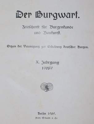 Bild Nr.3: 145-1720 Hefner,J.v. u. J.W.Wolf.: (Deutschland, Burgenkunde)