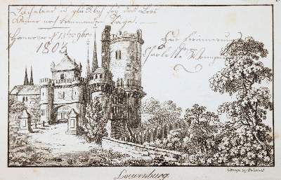 Bild Nr.2: 145-1749 Niedersachsen.: (Deutschland, Handschriften, Stammbücher)