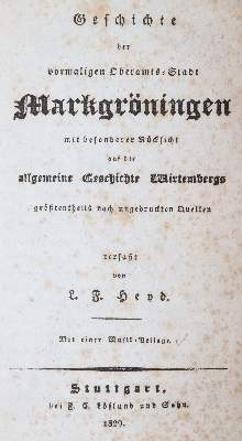 Bild Nr.1: 145-1773 Heyd,L.F.: (Deutschland, Markgröningen)