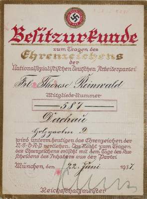 Bild Nr.1: 145-1779 Reinwald,T.: (Deutschland, Nationalsozialismus)