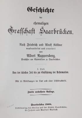 Bild Nr.1: 145-1808 Ruppersberg,A.: (Deutschland, Saarbrücken)