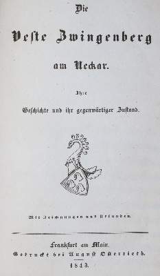 Bild Nr.3: 145-1845 (Krieg von Hochfelden,G.H.).: (Deutschland, Zwingenberg)