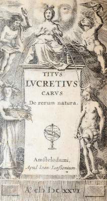 Bild Nr.1: 145-187 Lucretius,C.T.: (Alte Drucke, Handschriften und Theologie)