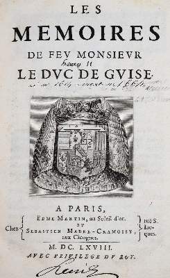 Bild Nr.1: 145-1885 Guise, Henry II Duc de.: (Italien)